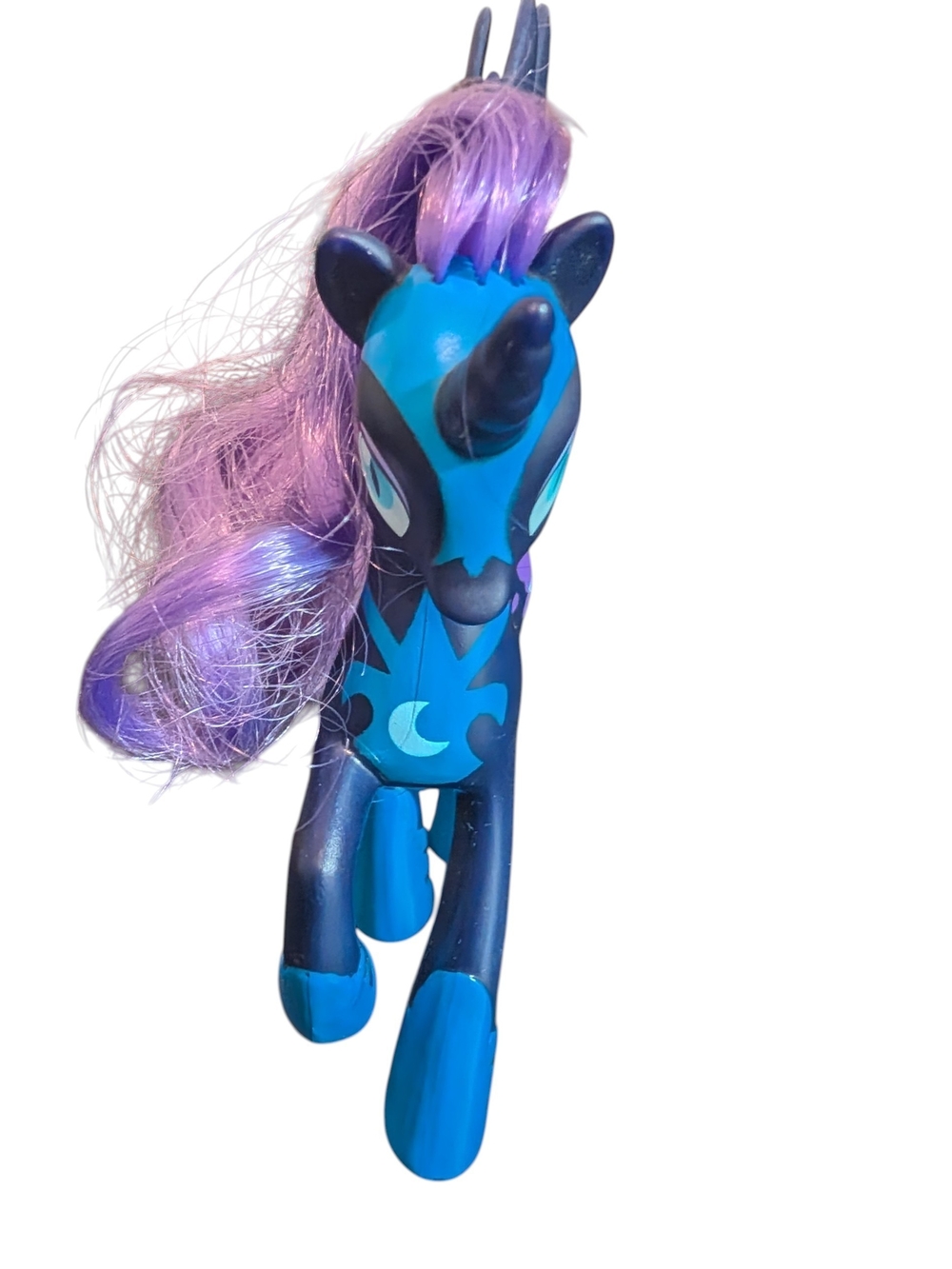 My Little Pony G4 Nightmare Moon Brushable Alicorn Figure Hasbro MLP FIM - Picture 3 of 6